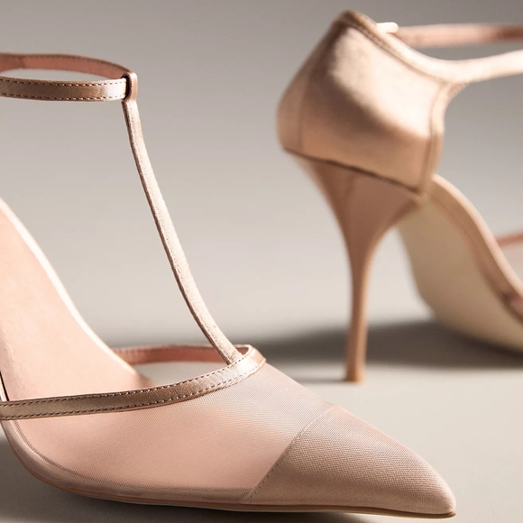 ANTICS Jeffrey Campbell Stiletto Heel with T-Strap Sz 6.5 - Picture 3 of 5